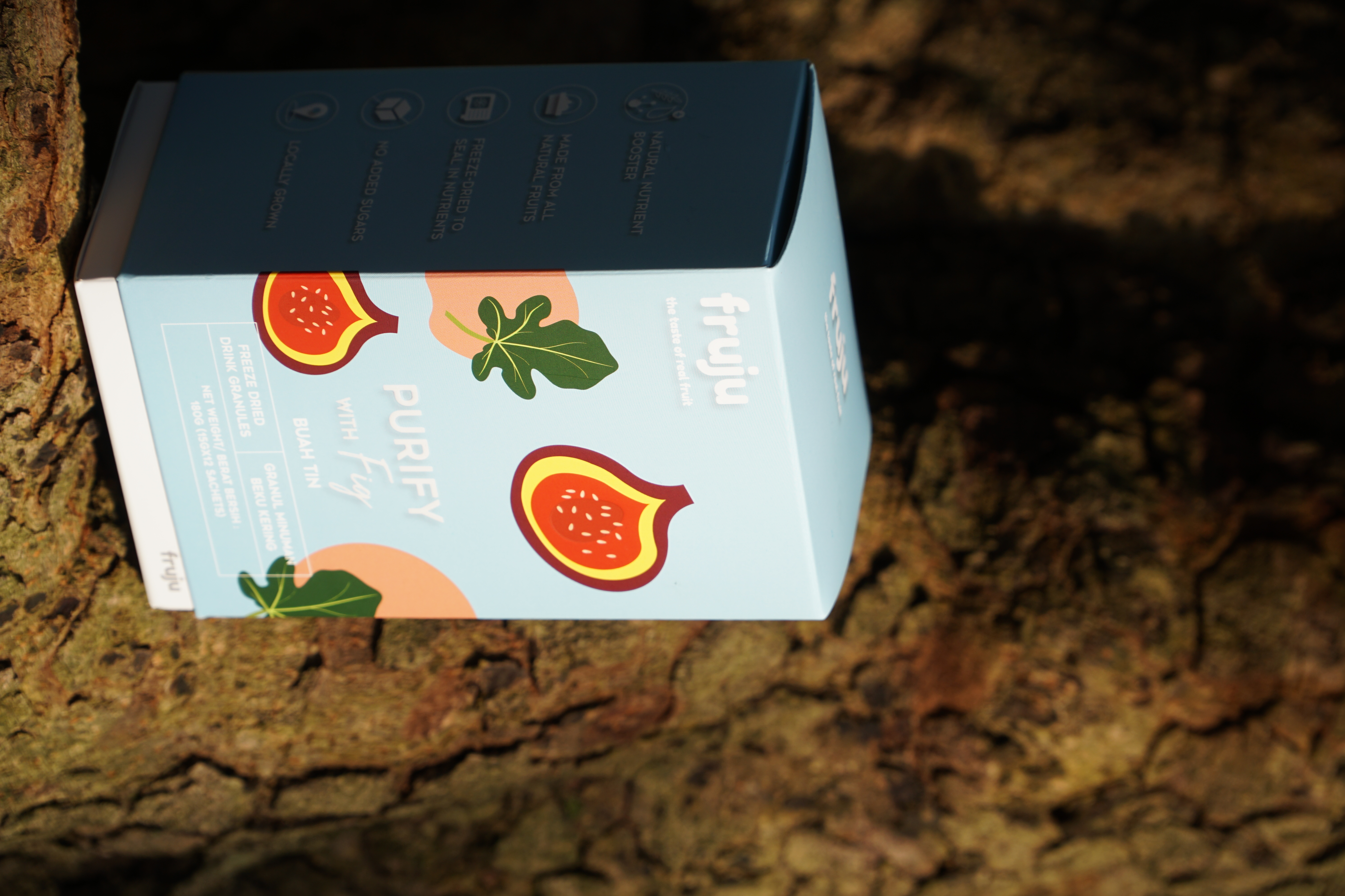 Fruju freeze-dried sachets